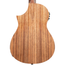 Kala Teak Tri-Top Baritone Ukulele w/ Cutaway & EQ, Satin Natural
