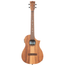 Kala Teak Tri-Top Baritone Ukulele w/ Cutaway & EQ, Satin Natural