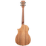 Kala Teak Tri-Top Baritone Ukulele w/ Cutaway & EQ, Satin Natural