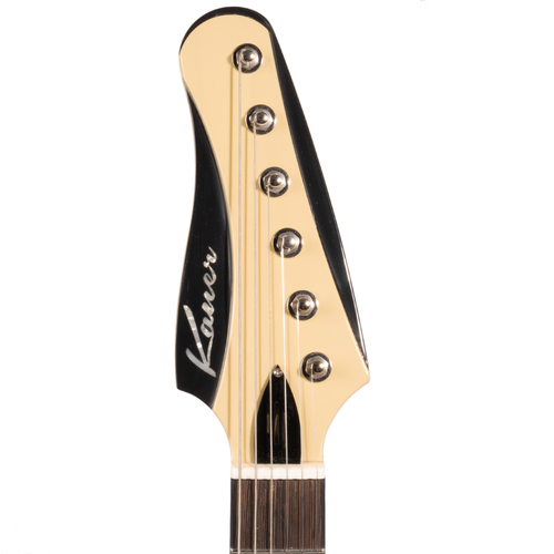 Kauer Banshee Standard Electric Guitar, TV Yellow