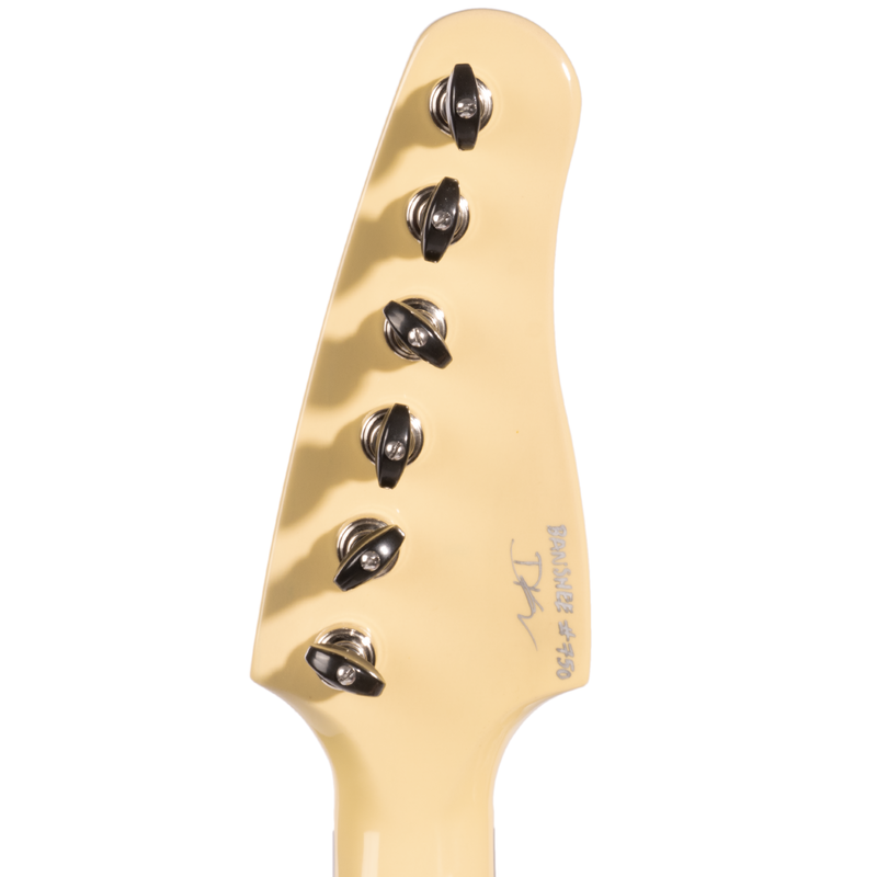 Kauer Banshee Standard Electric Guitar, TV Yellow