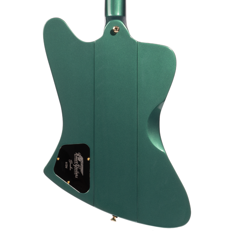 Kauer Banshee Standard Electric Guitar, Bigsby Vibrato, Rally Green Metallic w/MONO Gigbag