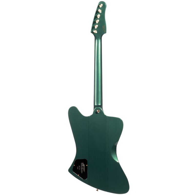 Kauer Banshee Standard Electric Guitar, Bigsby Vibrato, Rally Green Metallic w/MONO Gigbag