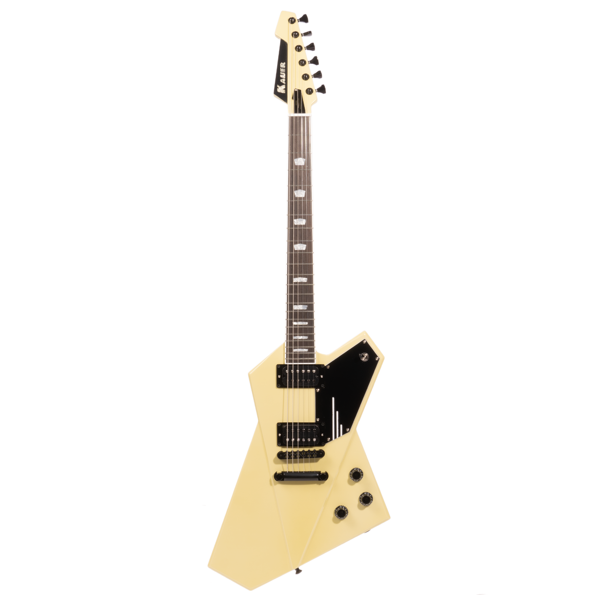 2024 Kauer Gripen Electric Guitar, Nicotine White