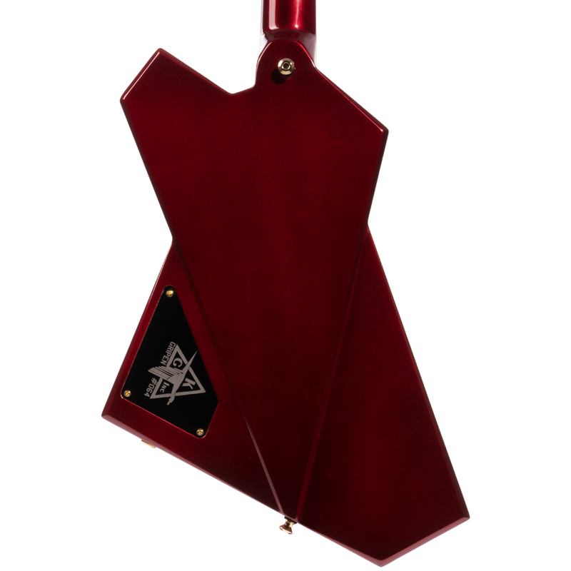 Kauer Gripen Electric Guitar, Wine Red Metallic