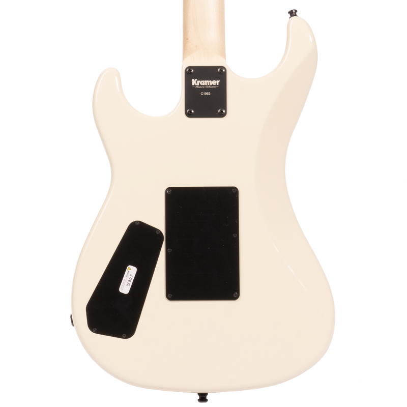 Kramer '83 Baretta Reissue MIJ Electric Guitar, Classic White w/ Hardshell Case