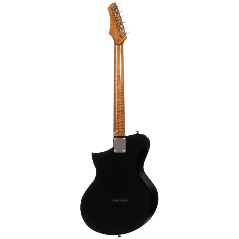 Kauer Korona Standard Electric Guitar, Descendant Half Tele Bridge, Boulevard Black