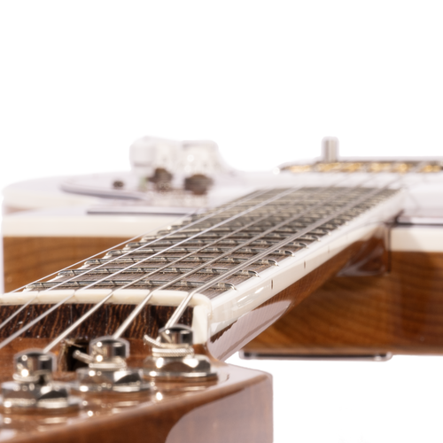 Kauer Korona Standard Electric Guitar, Descendant Half Tele Bridge, Milano Maroon Firemist