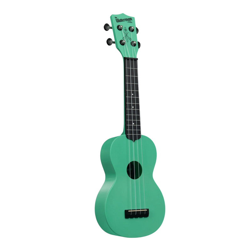 Kala Waterman Soprano Ukulele, Sea Foam Green
