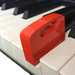 SynthRISE Key Dog Synthesizer Key Weight, Orange
