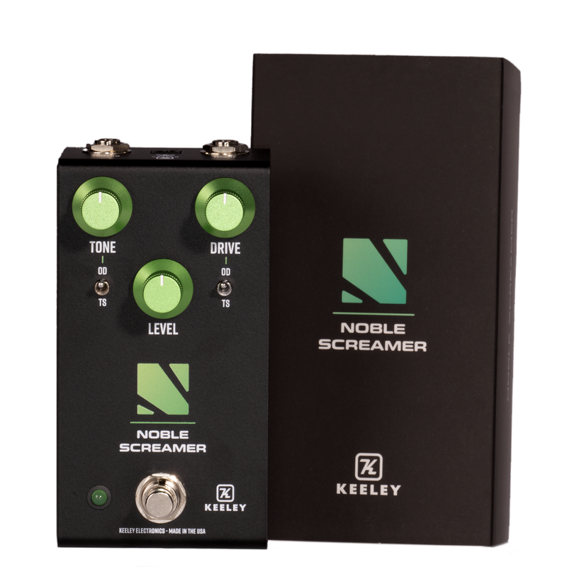 Keeley Noble Screamer Overdrive and Boost Effect Pedal