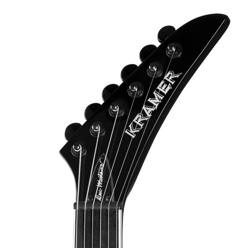 Kramer Dave Mustaine Vanguard Electric Guitar with Hard Case, Ebony