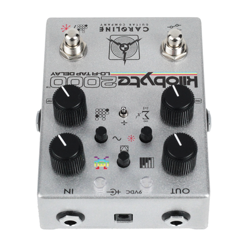 Caroline Kilobyte 2000 Lo-Fi Tap Delay Effect Pedal