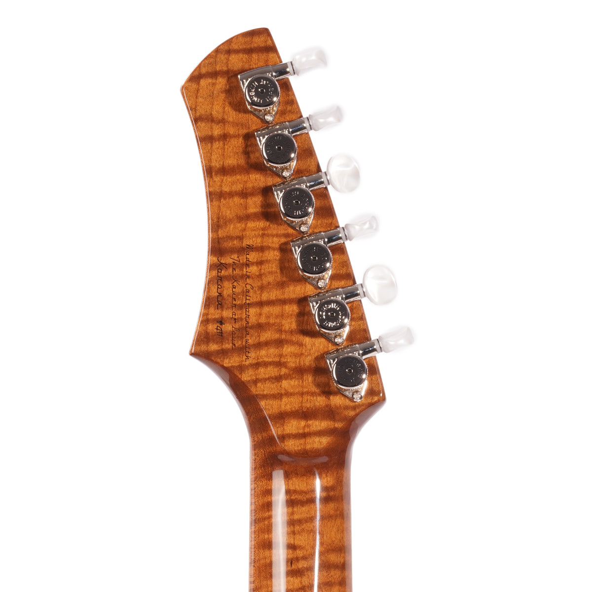 Kauer Guitars Russo Music 65th Anniversary Korona Deluxe Electric Guitar, Sunburst