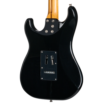Kramer Pacer Deluxe GT Electric Guitar, Intruder Black w/ Premium Gig Bag