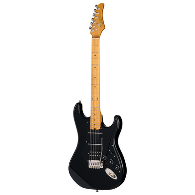 Kramer Pacer Deluxe GT Electric Guitar, Intruder Black w/ Premium Gig Bag
