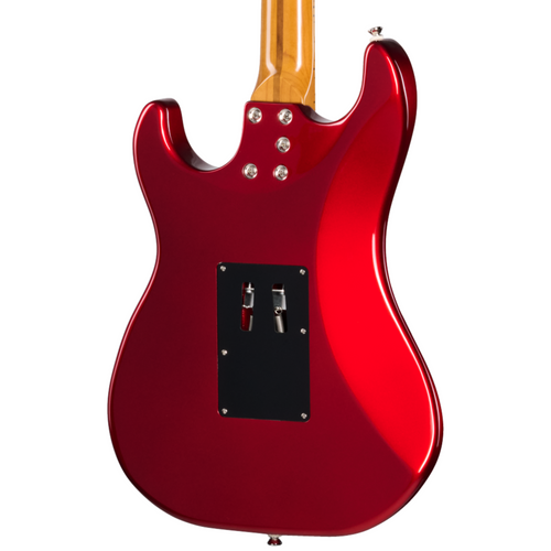 Kramer Pacer Deluxe Electric Guitar, Ruby Red Metallic w/ Premium Gig Bag