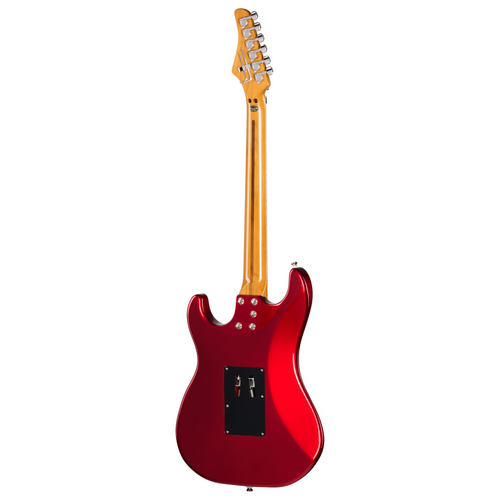 Kramer Pacer Deluxe Electric Guitar, Ruby Red Metallic w/ Premium Gig Bag