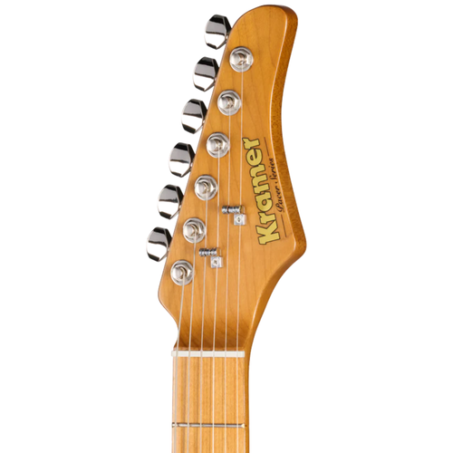 Kramer Pacer Deluxe GT Electric Guitar, Triburst w/ Premium Gig Bag