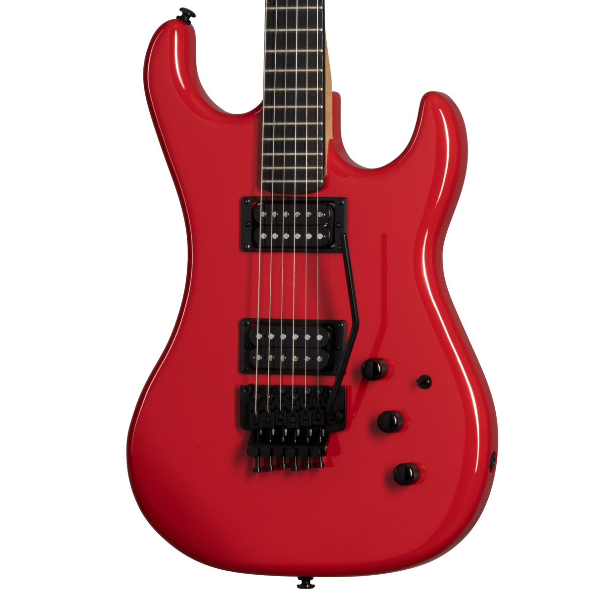 Kramer Pacer Carrera Electric Guitar, Defender Red w/Premium Gigbag