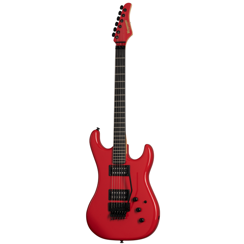Kramer Pacer Carrera Electric Guitar, Defender Red w/Premium Gigbag