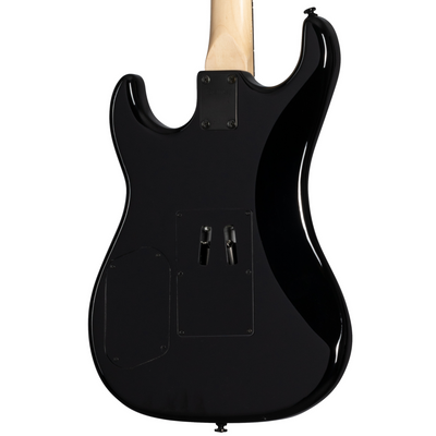 Kramer Pacer Carrera Electric Guitar, Ebony w/Premium Gigbag