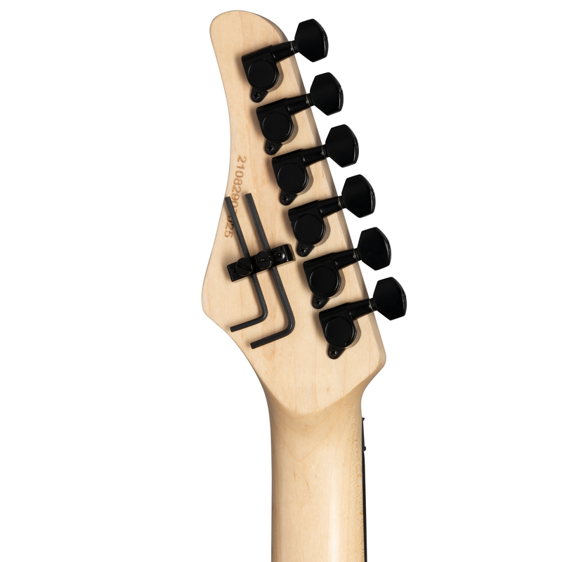 Kramer Pacer Carrera Electric Guitar, Ebony w/Premium Gigbag