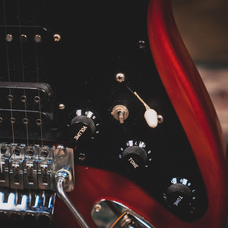 Kramer 1984 Pacer Deluxe Electric Guitar, Red w/ OHSC - Used