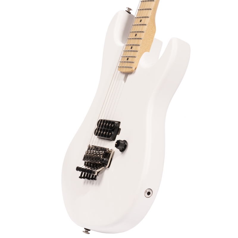 Kramer The 84 Electric Guitar, Angel White Satin w/Premium Gigbag