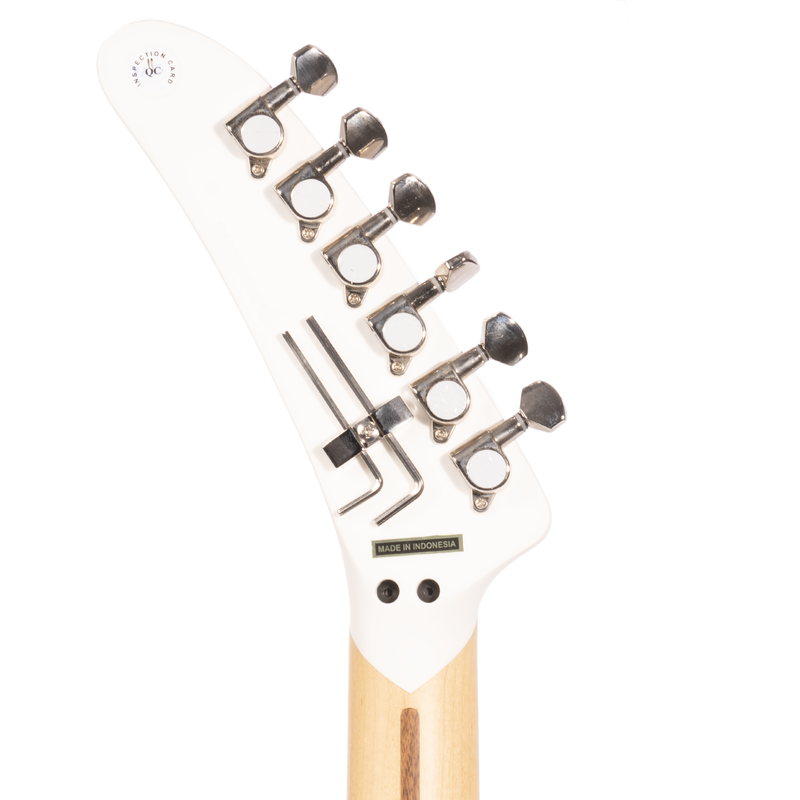 Kramer The 84 Electric Guitar, Angel White Satin w/Premium Gigbag