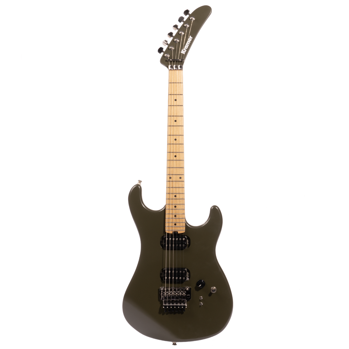 Kramer 84 HH Electric Guitar, Atlas Green w/ Premium Gig Bag