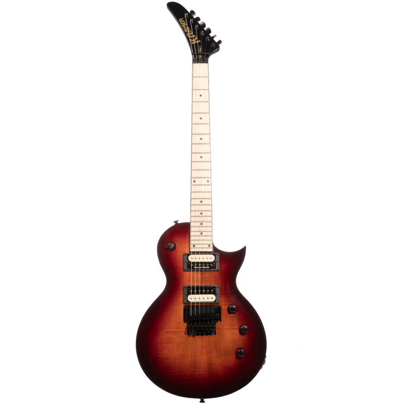 Kramer Reverse Clock Kramer Assault Plus Electric Guitar, Reverse Headstock, Maple Fingerbo