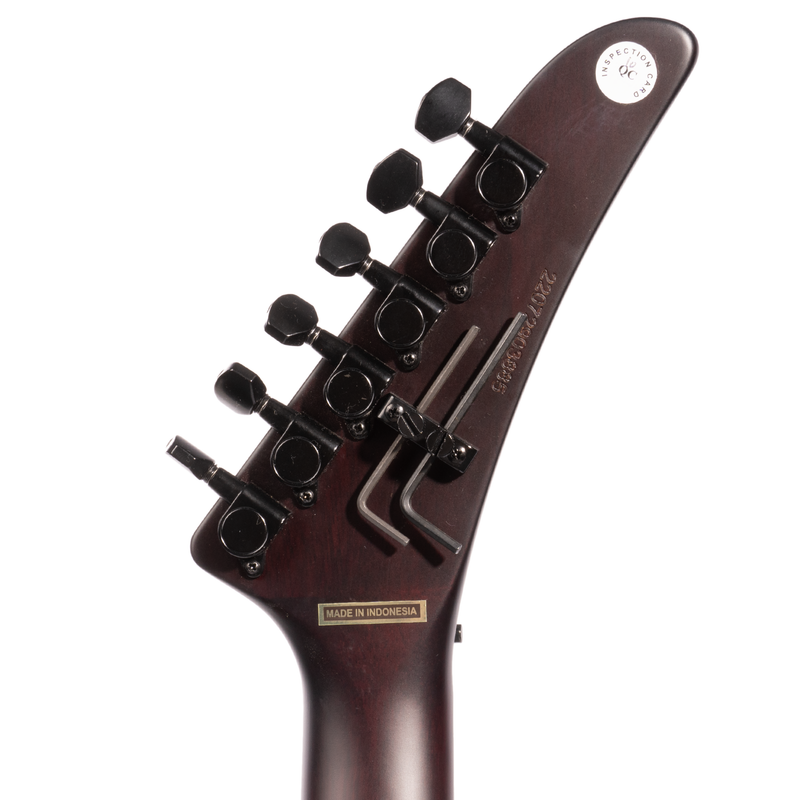 Kramer Reverse Clock Kramer Assault Plus Electric Guitar, Reverse Headstock, Maple Fingerbo
