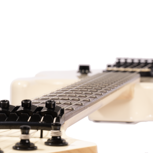 Kramer '83 Baretta Reissue MIJ Electric Guitar, Classic White w/ Hardshell Case