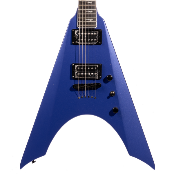 Kramer Nite-V Electric Guitar, Royal Blue Metallic w/Premium