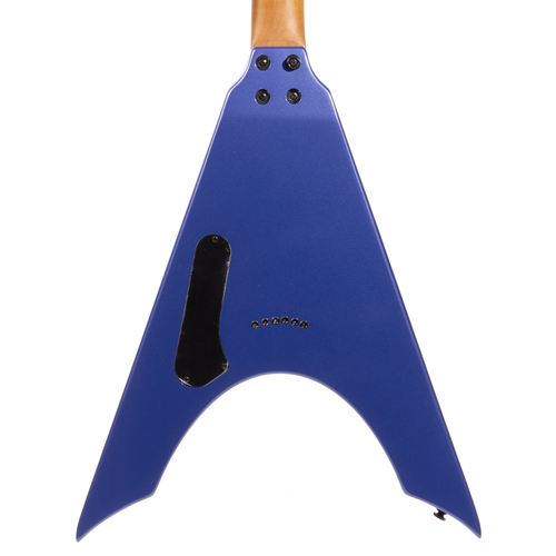 Kramer Nite-V Electric Guitar, Royal Blue Metallic w/Premium Gigbag