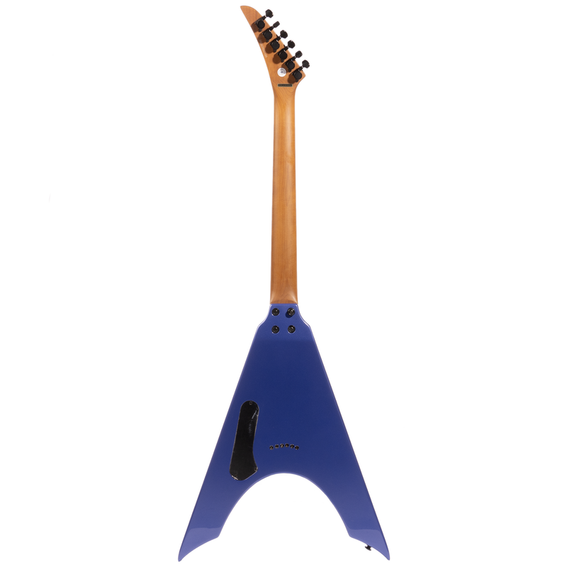 Kramer Nite-V Electric Guitar, Royal Blue Metallic w/Premium Gigbag