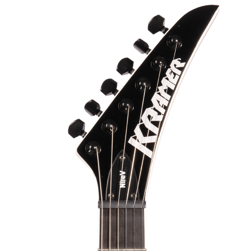 Kramer Nite-V Electric Guitar, Royal Blue Metallic w/Premium Gigbag