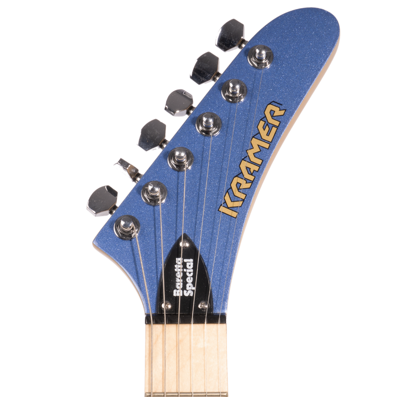 Kramer Baretta Special Electric Guitar with Maple Fingerboard, Candy Blue