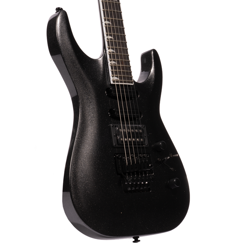Kramer SM-1 Solid-Body Mahogany Electric Guitar with Floyd Rose, Maximum Steel