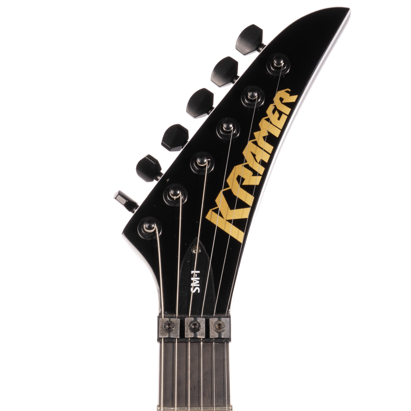 Kramer SM-1 Solid-Body Mahogany Electric Guitar with Floyd Rose, Maximum Steel