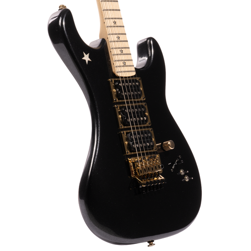 Kramer Jersey Star Electric Guitar, Black Pearl w/Premium Gigbag Kramer Jersey Star Electric Guitar, Black Pearl w/Premium Gigbag