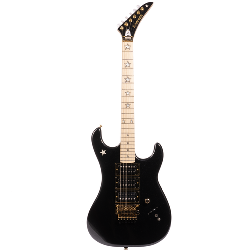 Kramer Jersey Star Electric Guitar, Black Pearl w/Premium Gigbag