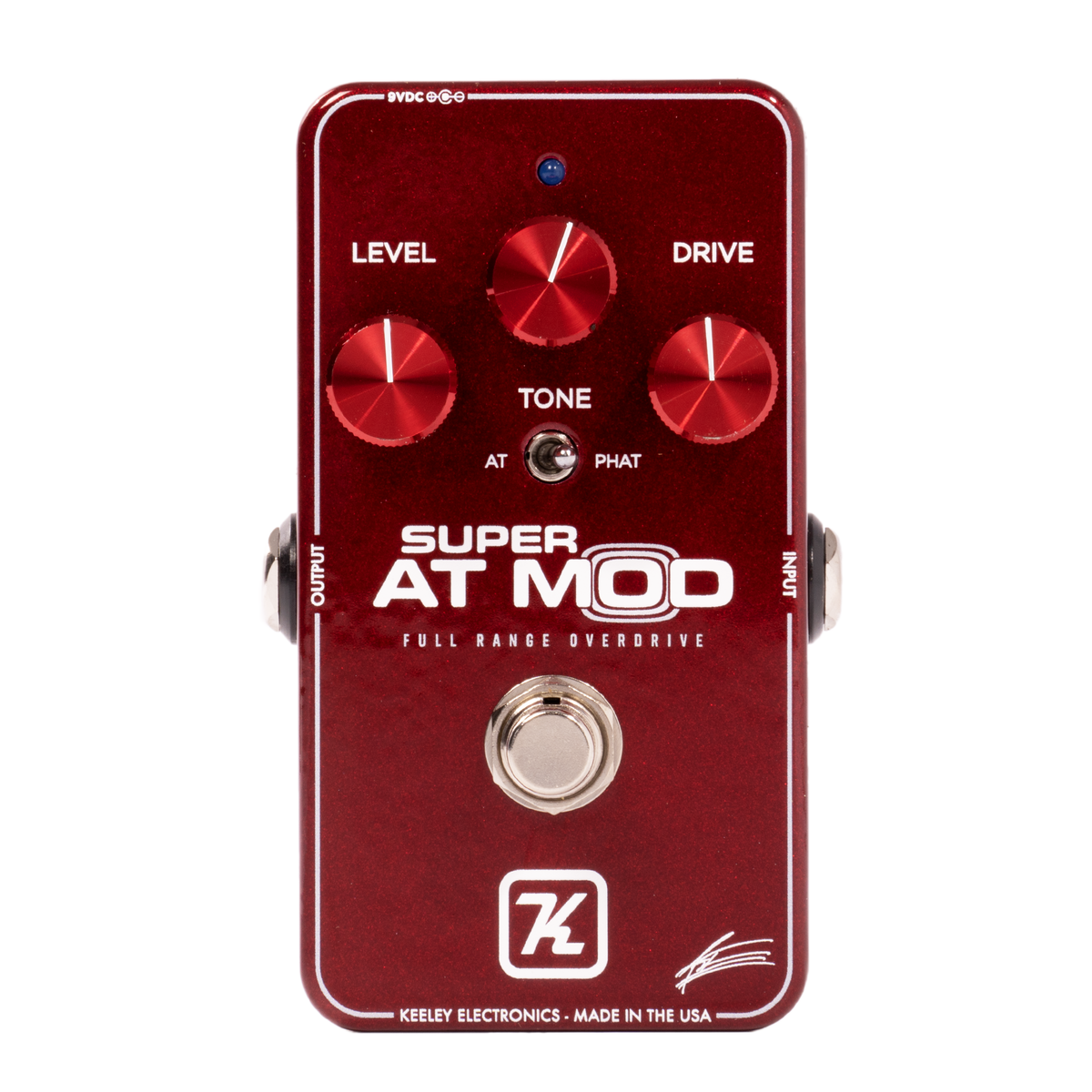 Keeley Super AT Mod Full Range Overdrive Electric Guitar Effect Pedal