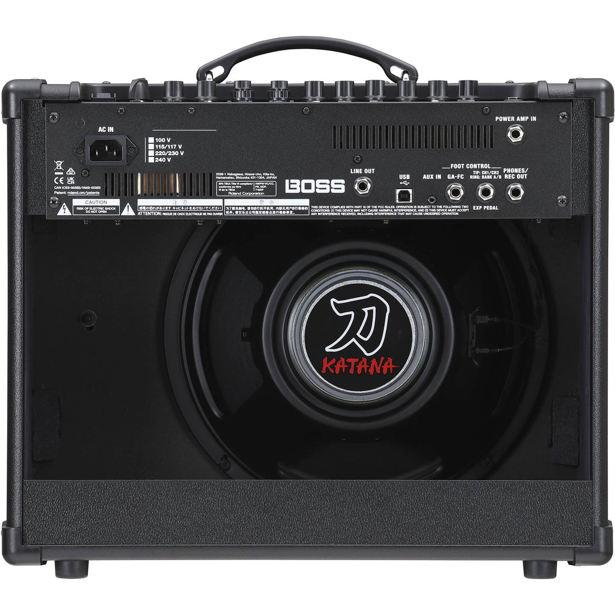 Boss Katana 50 MKII EX 1x12" Solid State Combo Guitar Amplifier