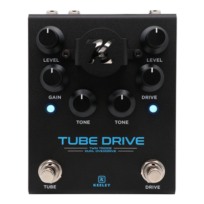 Keeley Electronics Tube Drive Twin Triode Dual Overdrive Effect Pedal