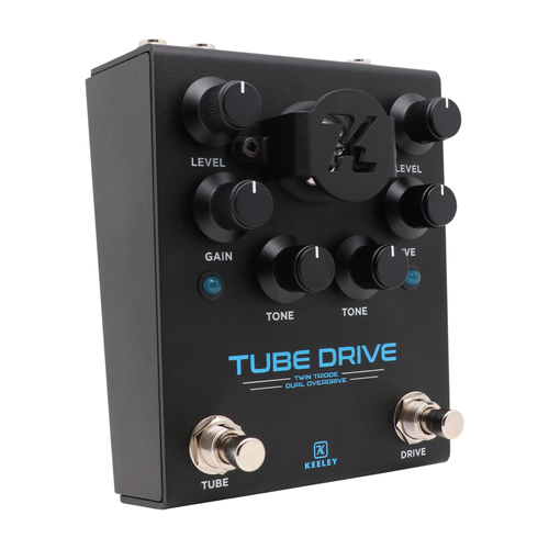Keeley Electronics Tube Drive Twin Triode Dual Overdrive Effect Pedal