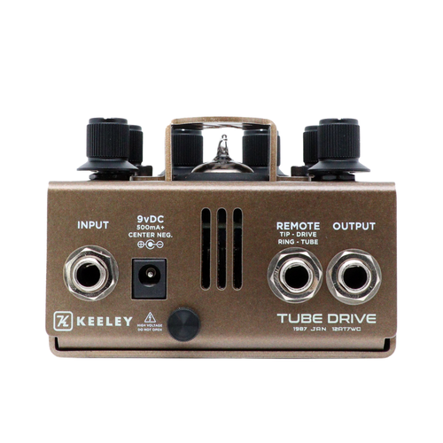 Keeley Electronics Limited 1987 12AT7WC Tube Drive Twin Triode Dual Overdrive Effect Pedal