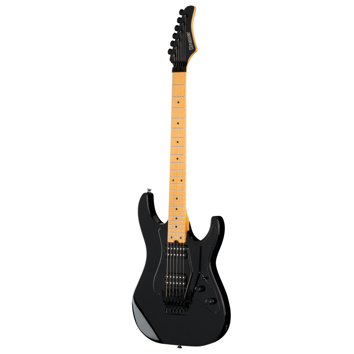 Kramer Volante HHFR Electric Guitar, Intruder Black w/ Premium Gig Bag