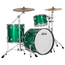 Ludwig Classic Maple Fab 3-Piece Shell Pack Drum Kit, Green Sparkle